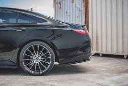 Heckansatz Mercedes-Benz CLS AMG-Line C257 schwarz Hochglanz