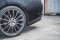 Mittlerer Cup Diffusor Heck Ansatz passend für Mercedes-Benz CLS AMG-Line C257 schwarz Hochglanz