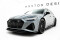 Cup Spoilerlippe Front Ansatz V.2 passend für Audi RS6 C8 schwarz Hochglanz
