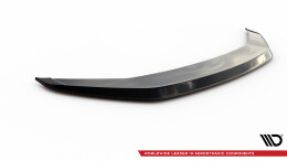 Cup Spoilerlippe Front Ansatz V.3 passend für Audi RS6 C8 schwarz Hochglanz