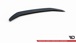 Cup Spoilerlippe Front Ansatz V.3 passend für Audi RS6 C8 schwarz Hochglanz