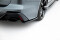 Heck Ansatz Flaps Diffusor V.1 passend für Audi RS6 C8 schwarz Hochglanz