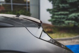 Heck Spoiler Aufsatz Abrisskante V.1 für Audi RS6 C8 schwarz Hochglanz