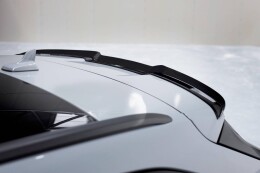 Heck Spoiler Aufsatz Abrisskante V.1 für Audi RS6 C8 schwarz Hochglanz