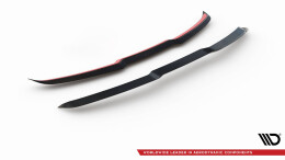 Heck Spoiler Aufsatz Abrisskante V.1 passend für Audi RS6 C8 schwarz Hochglanz