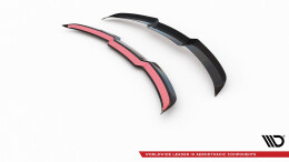Heck Spoiler Aufsatz Abrisskante V.1 passend für Audi RS6 C8 schwarz Hochglanz