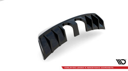 Street+ Heck Ansatz Diffusor passend für Seat Leon CUPRA/ FR Mk2 schwarz Hochglanz