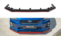 Cup Spoilerlippe Front Ansatz V.3 für SUBARU WRX STI...