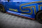 Seitenschweller Ansatz Cup Leisten V.2 passend für SUBARU WRX STI schwarz Hochglanz