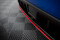 Mittlerer Cup Diffusor Heck Ansatz passend für V.2 SUBARU WRX STI schwarz Hochglanz