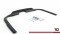 Mittlerer Cup Diffusor Heck Ansatz DTM Look passend für Audi A6 S-Line C8 schwarz Hochglanz