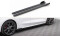 Street Pro Seitenschweller Ansatz Cup Leisten passend für Ford Focus ST / ST-Line Mk4 FLAPS HOCHGLANZ