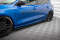 Street Pro Seitenschweller Ansatz Cup Leisten passend für Ford Focus ST / ST-Line Mk4 FLAPS HOCHGLANZ