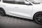 Street Pro Seitenschweller Ansatz Cup Leisten passend für Ford Focus ST / ST-Line Mk4 rot+ Hochglanz Flaps
