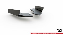 Street Pro Heck Ansatz Flaps Diffusor passend für Audi RS3 8V Sportback SCHWARZ+ HOCHGLANZ FLAPS