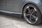 Street Pro Seitenschweller Ansatz Cup Leisten für Audi RS3 8V Sportback FLAPS HOCHGLANZ