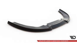 Cup Spoilerlippe Front Ansatz V.1 passend für Audi RS4 B7 schwarz Hochglanz