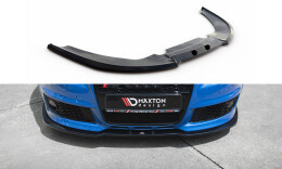 Cup Spoilerlippe Front Ansatz V.2 passend für Audi RS4 B7 schwarz Hochglanz