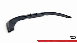 Cup Spoilerlippe Front Ansatz V.2 passend für Audi RS4 B7 schwarz Hochglanz