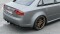 Heck Ansatz Flaps Diffusor V.2 für Audi RS4 Limousine B7 schwarz Hochglanz