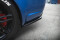 Heck Ansatz Flaps Diffusor V.2 passend für Audi RS4 Limousine B7 schwarz Hochglanz