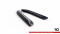 Heck Ansatz Flaps Diffusor V.2 passend für Audi RS4 Limousine B7 schwarz Hochglanz