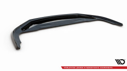 Cup Spoilerlippe Front Ansatz V.1 passend für Porsche 911 Carrera 991 schwarz Hochglanz