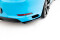 Heck Ansatz Flaps Diffusor passend für Porsche 911 Carrera 991 schwarz Hochglanz
