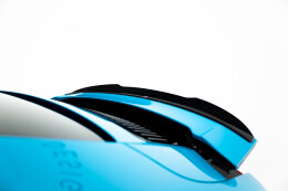 Heck Spoiler Aufsatz Abrisskante passend für Porsche 911 Carrera 991 schwarz Hochglanz