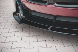Cup Spoilerlippe Front Ansatz passend für BMW i8 schwarz Hochglanz