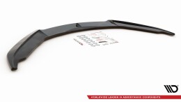 Cup Spoilerlippe Front Ansatz passend für BMW i8 schwarz Hochglanz