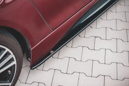 Street+ Seitenschweller Leisten passend für BMW i8 schwarz Hochglanz