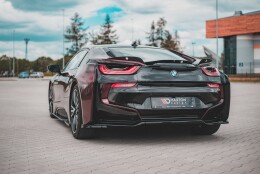Heckansatz BMW i8 schwarz Hochglanz