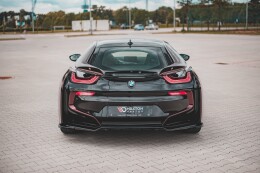 Heck Spoiler Aufsatz Abrisskante für Paket BMW i8 schwarz Hochglanz