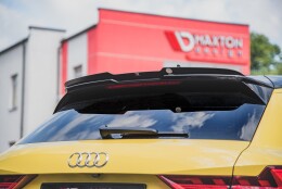 Heck Spoiler Aufsatz Abrisskante passend für Audi A1 S-Line GB schwarz Hochglanz