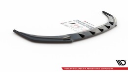 Cup Spoilerlippe Front Ansatz V.1 passend für Audi A1 S-Line GB schwarz Hochglanz