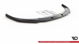 Cup Spoilerlippe Front Ansatz V.2 passend für Audi A1 S-Line GB schwarz Hochglanz