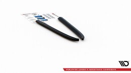 Street+ Heck Ansatz Flaps passend für Jaguar XJ R-Sport X351 FL schwarz Hochglanz