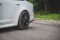 Heck Ansatz Flaps Diffusor passend für Jaguar XJ R-Sport X351 Facelift schwarz Hochglanz