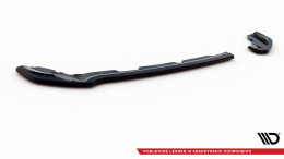 Heck Ansatz Flaps Diffusor passend für Ford Puma ST-Line Mk1 schwarz Hochglanz