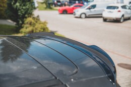 Heck Spoiler Aufsatz Abrisskante für Ford Puma schwarz Hochglanz