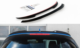 Heck Spoiler Aufsatz Abrisskante passend für Ford Puma Mk1 schwarz Hochglanz