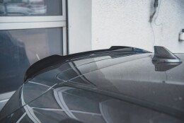 Heck Spoiler Aufsatz Abrisskante passend für Ford Puma Mk1 schwarz Hochglanz