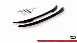 Heck Spoiler Aufsatz Abrisskante passend für Ford Puma Mk1 schwarz Hochglanz