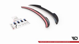 Heck Spoiler Aufsatz Abrisskante passend für Ford Puma Mk1 schwarz Hochglanz