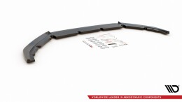 Cup Spoilerlippe Front Ansatz passend für Ford Puma Mk1 schwarz Hochglanz