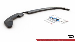 Mittlerer Cup Diffusor Heck Ansatz passend für Ford Puma Mk1 schwarz Hochglanz