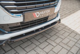 Cup Spoilerlippe Front Ansatz passend für Ford Mondeo Mk5 Facelift schwarz Hochglanz
