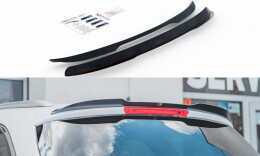 Heck Spoiler Aufsatz Abrisskante passend für Ford Mondeo Kombi Mk5 Facelift schwarz Hochglanz
