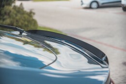 Heck Spoiler Aufsatz Abrisskante für Ford Mondeo Liftback Mk5 Facelift schwarz Hochglanz